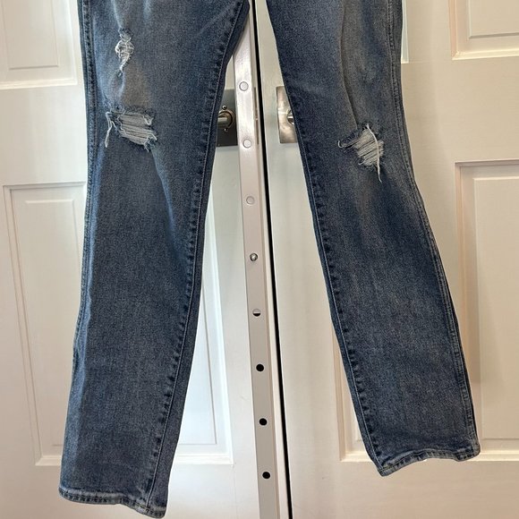 Gap Jeans 28" regular slim straight jeans - Size 6 - Picture 2 of 7